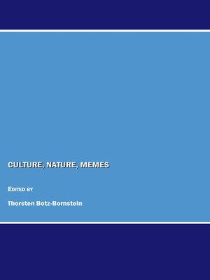 cover image of Culture, Nature, Memes